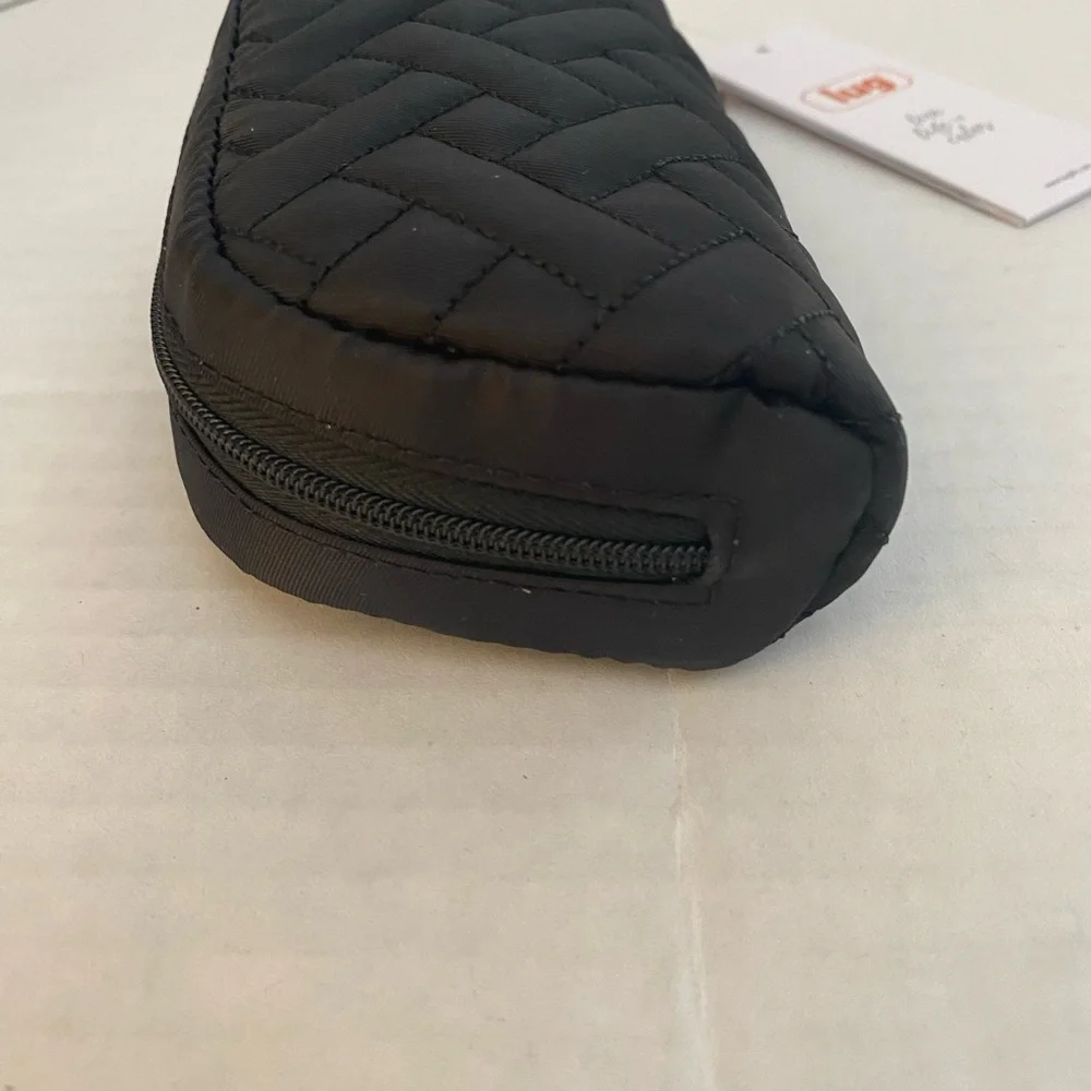 Lug Bobsled Eyeglass Case Midnight Black New